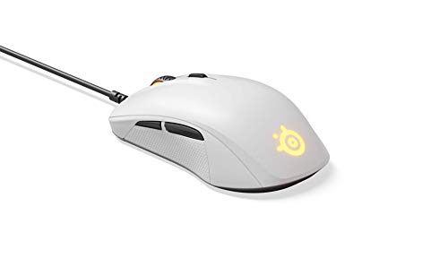 SteelSeries 【国内正規品】光学式 ゲーミングマウス SteelSeries Rival 110 White 62468 右利き用