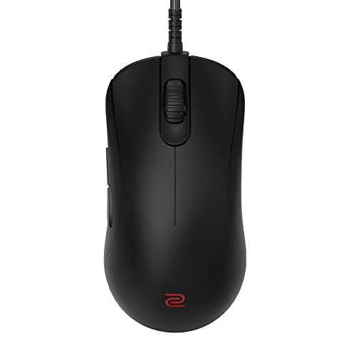 ベンキュージャパン BenQ Zowie ZA12-C 左右対称ゲーミングマウス | プロフェッショナルeスポーツパフォーマンス | ドライバーレス | パラコードケーブル | 改訂版C機能 | マットブラック | Mサイズ