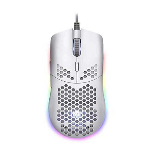 TECWARE EXO Elite (マットホワイト) PIXART 3389 69g RGB プログレード ゲーミングマウス