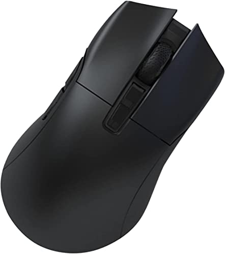 LUNAMY N3 ゲーミングマウス PC ゲーミングマウス 光学センサー 26000dpl 軽量 3モード接続 光学式マウス USBマウス デスクトップ ノートパソコン ノートPC用, 黒 VSVB618