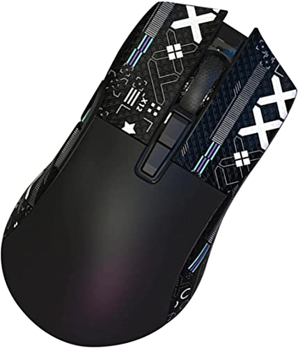 LUNAMY N3 ゲーミングマウス PC ゲーミングマウス 光学センサー 26000dpl 軽量 3モード接続 光学式マウス USBマウス デスクトップ ノートパソコン ノートPC用, パターン付きブラック VSVB619