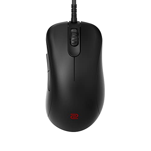ベンキュージャパン BenQ Zowie EC2-C 人間工学に基づいたゲーミングマウス | プロフェッショナルなeスポーツパフォーマンス | 軽量 | ドライバー | パラコードケーブル | 24ステップスクロールホイール | マットブラック | Mサイズ