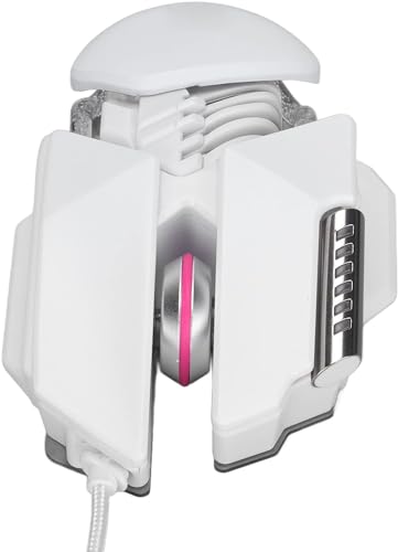 TWZXCVBNM 有線マウス、RGB マウス ゲーム マクロ プログラミング (イヤー ウィング付き) 格納式調整 fof Gaming/574
