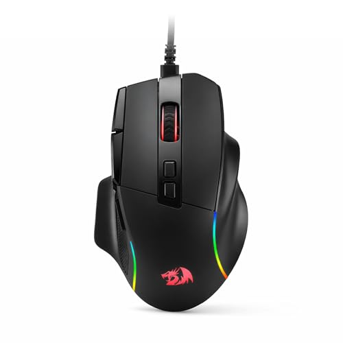 Redragon ゲーミングマウス RGB 有線 M925 ブラック