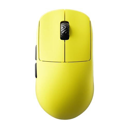 SCYROX (サイロックス) V8 2.4GHz ワイヤレス 両対応 8K対応 超軽量 36グラム 光学スイッチ Pixart 3950センサー 8000Hzポーリングレート 8kドングル同梱 高コスパ ソール付属ゲーミングマウス (yellow)【正規国内品】kailhスイッチ版 SX-V8-YELOW-KO