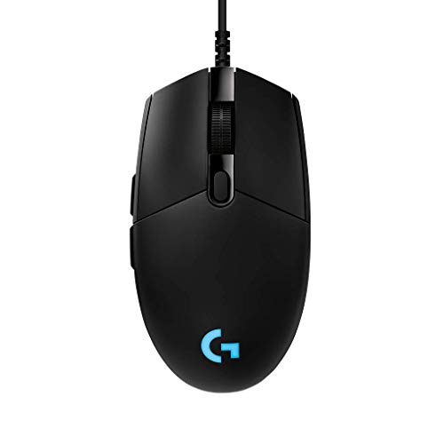 ロジクール Logicool G ロジクール G USB PRO ゲーミングマウス 有線 HERO 25Kセンサー FPS向け 83g 軽量 LIGHTSYNC RGB 6個プログラムボタン G-PPD-001t 国内正規品 【 ファイナルファンタジーXIV 推奨周辺機器 】 ブラック
