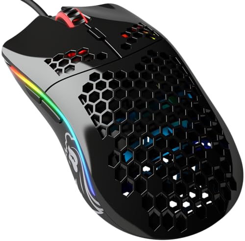 GLORIOUS グロリアス モデルo マウスゲーミング マウス有線 軽量 6個プログラムボタン USBマウス 光る国内正規品 (58g)