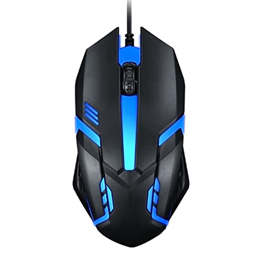 PURRL ゲーミングマウス 7ボタン LED 光学式 USB 有線マウス プロゲーマー向け 品質 (Color : A, Size : One size) little surprise SARThWAFSy8PNEjptN