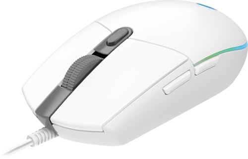 Logitech G Logitech ゲーミングマウス G102 LIGHTSYNC - マウス - 右利き用 - 光学式 - 6ボタン - 有線 - USB - ホワイト