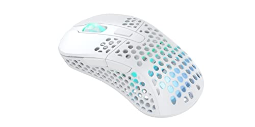 Xtrfy M4 RGB ゲーミング 無線 マウス エクストリファイ 高性能 軽量 ワイヤレス (ホワイト) M4W-RGB-WHITE