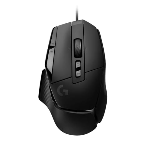 Logitech G Logitech G502 X 有線ゲーミングマウス - LIGHTFORCEハイブリッド光学-機械式プライマリスイッチ、HERO 25Kゲーミングセンサー、PC対応 - macOS/Windows - ブラック。