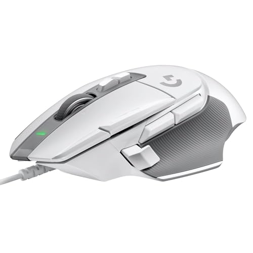 Logitech G 502 X 有線ゲーミングマウス - LIGHTFORCE ハイブリッド 光学 - 機械式プライマリースイッチ Hero 25K ゲーミングセンサー PC/macOS/Windows対応 - ホワイト