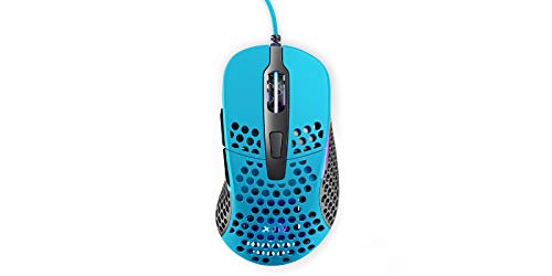 Xtrfy M4 RGB ゲーミング 有線 マウス 高性能 軽量 USB接続 エクストリファイ (ブルー) XG-M4-RGB-BLUE