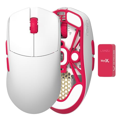 リジェクト LAMZU MAYA X REJECTモデル【8Kドングル入り】 ゲーミングマウス 無線 軽量 47g type-C 充電 ワイヤレス リジェクト×ラムズ REJECT SPECIAL EDITION RGDMF001