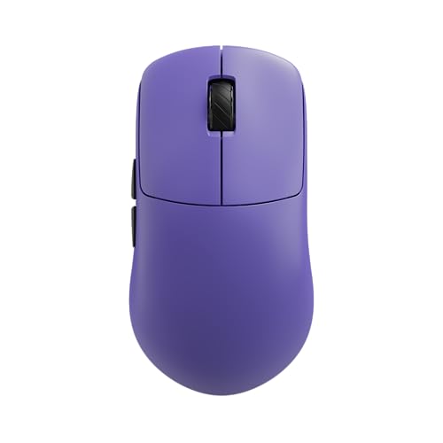 CRDRAKO KO-ONE PURPLE ゲーミングマウス 超軽量35g 液晶ドングル付き ポーリングレート 8,000Hz ワイヤレス 無線 有線(パープル) 【国内正規品】