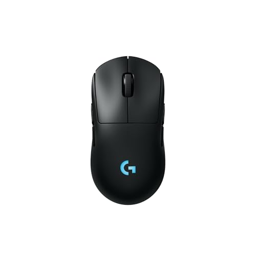 Logitech G PRO 2 Lightspeed ワイヤレスゲーミングマウス 右利きまたは左利き用マウス 最大4つのカスタマイズおよび切り替え可能な磁気サイドボタン 44K DPIセンサー USB-C充電 PC/Mac用 ブラック