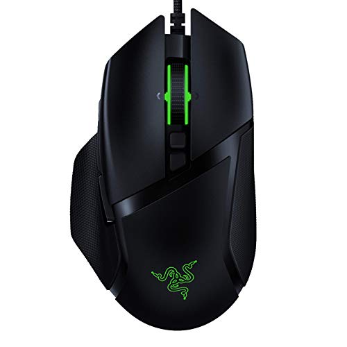 Razer Basilisk v2有線ゲーミングマウス：20KDPI光学センサー-最速のゲーミングマウススイッチ-クロマRGB照明-11個のプログラム可能なボタン-クラシックブラック RZ01-03160100-R3U1