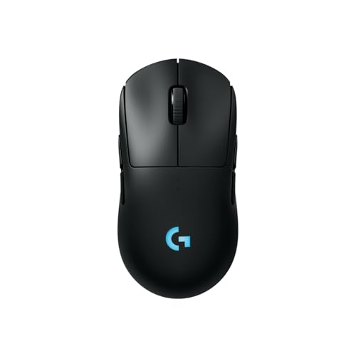 Logitech G PRO 2 LIGHTSPEED ワイヤレスゲーミングマウス 右利きまたは左利き用マウス 最大4つのカスタマイズ可能 交換可能な磁気サイドボタン 44K DPIセンサー USB-C充電 PC/Mac - ブラック