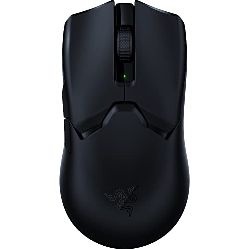 Razer Viper V2 Pro HyperSpeed Wireless Gaming Mouse: 58g Ultra-Lightweight - Optical Switches Gen-3-30K Optical Sensor - On-Mouse DPI Controls - 80hr Battery - USB Type C Cable Included - Black RZ01-04390100-R3U1