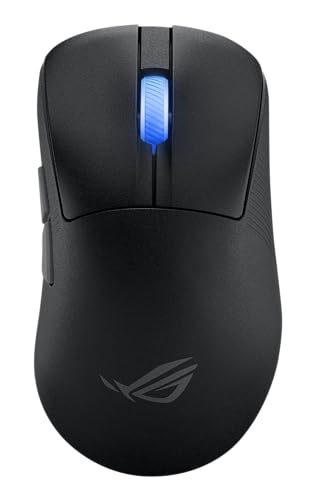 ASUS ゲーミングマウス ROG Keris II Ace / 54g軽量設計 / ワイヤレス / 最大8000Hz ポーリングレート/左右非対称エルゴノミクス形状 / 42K DPI オプティカルセンサー / 107時間のバッテリー持続 / 1億回のクリック寿命 / 国内正規代理店品 P714 ROG KERIS II WL ACE/BLK