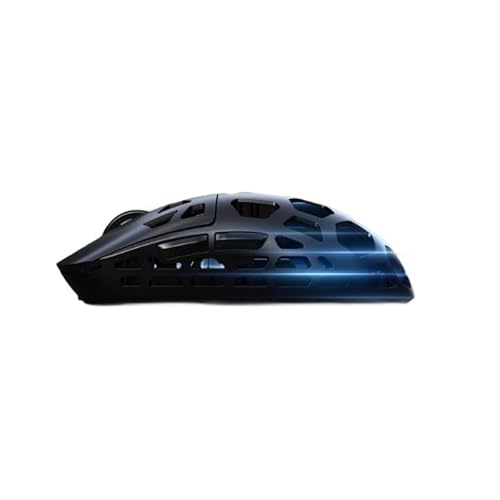 L1 有線/無線デュアル8KHz ゲーミングマウス 8KHzポーリングレート対応 26000DPI調節 軽量44g PAW3395センサー搭載 HUANOマイクロスイッチ マグネット式充電ベース付き ゲーマ向け (メテオライト・ブラック)