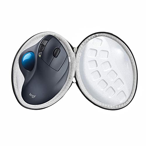 logicool ワイヤレストラックボール M570t 専用収納ケース-Hermitshell（アップグレード版）