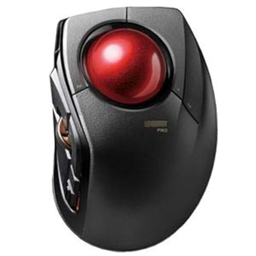 エレコム トラックボールマウス／人差指／8ボタン／チルト機能／有線／無線／Bluetooth／1000万回耐久／ブラック M-DPT1MRBK KTEC-ds-2109567