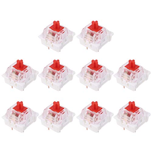 Xinsheinelry MX Gateron Mechanical Keyboard Accessories 10ピースキーボード交換部品3pinキーボードに適合します