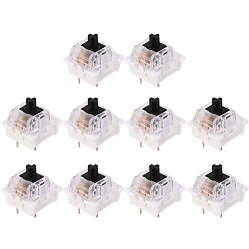 Xinsheinelry MX Gateron Mechanical Keyboard Accessories 10ピースキーボード交換部品3pinキーボードに適合します