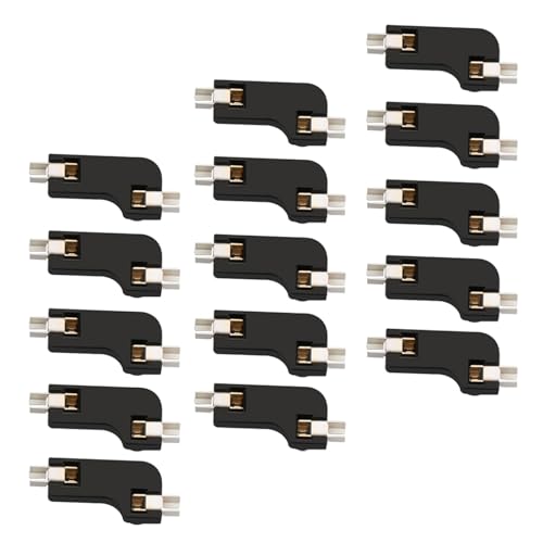 SMASOLO メカニカルキーボード用ホットスワップPCBソケット 20個 金属クリップ接触不良防止 プラグアンドプレイ対応 コンピュータアクセサリ 3B6NOTM
