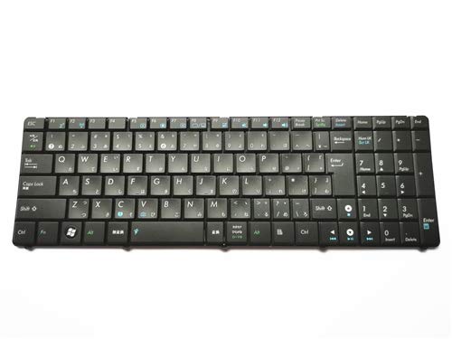 IDVL [IDVL]ノートPC用 日本語キーボード For ASUS K50 K50A K50X K50AB K50E K50ID K50IJ K50IE K50IN K51 K60 K61 X5DI X5IC X66IC K70 K70IN