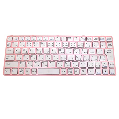 キーボード 日本語 JP JA ノートパソコンキーボード に適合する SONY SVE11 SVE111 SVE11119FJP SVE11139CJP 白 ピンク フレーム SVE11119FJP キーボード