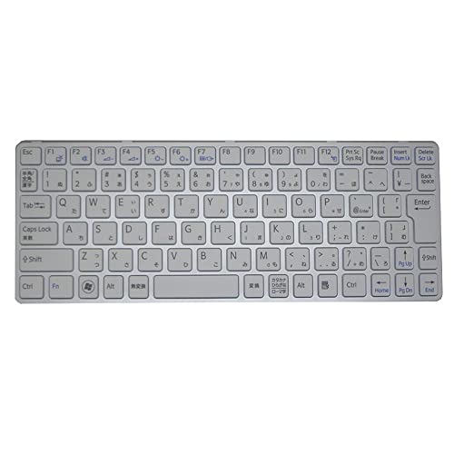 キーボード 日本語 JP JA ノートパソコンキーボード に適合する SONY SVE11 SVE111 SVE11119FJW SVE11129CJW SVE11139CJW 白 ホワイトフレーム付き SVE11129CJW JP キーボード
