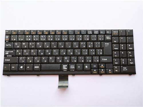 IDVL [IDVL]日本語キーボード For Clevo/iiyama/マウスコンピュータ D27 D47EV D47K D48EV D70 D87P D470 D470K D470V D470W D480V D480W D900 M590 MP-03750J0-4306L