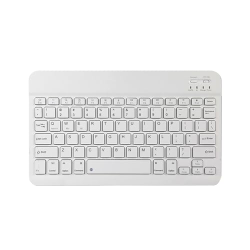 キーボード スリムポータブルキーボード、ポータブル軽量キーボードコンパクト、静かな充電式の低プロファイルコンピューターハンドヘルドキーパッド用ス、ほとんどのタブレットやスマートフォンとの 互換性を誇っているマートフォン用 XV6LG1SSK671L8RP