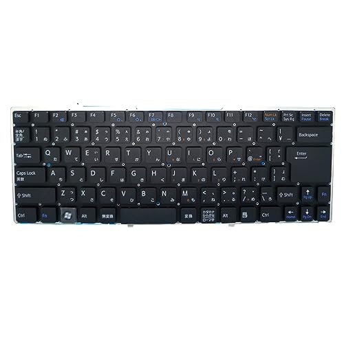 キーボード ノートパソコンキーボード互換 SONY VGN-FW VGN FW VGN-FW91S VGN-FW92DS VGN-FW92JS VGN-FW93DS VGN-FW93JS VGN-FW93XS VGN-FW94FS VGN-FW94GS 日本語 JP JA フレームなし 黒 VGN-FW91S JP1