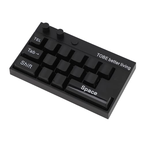 KFHJFFQ キーボードメカニカルオーナメントキット 発光ディスプレイ ゲーミングキーボード メカニカルオーナメント 耐久性(黒)