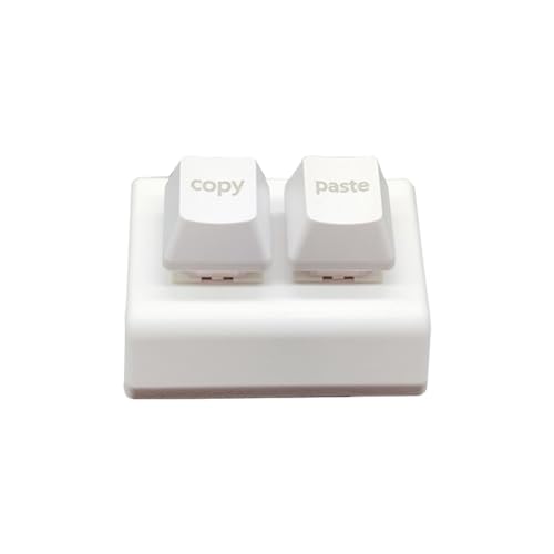 HuddyFee マクロ プログラミング キーボード RGB カスタム 2 キー キーボード ミニ コピー アンド ペースト OSU キーボード ゲーミング ホットスワップ キーパッド 再利用可能 ホワイト