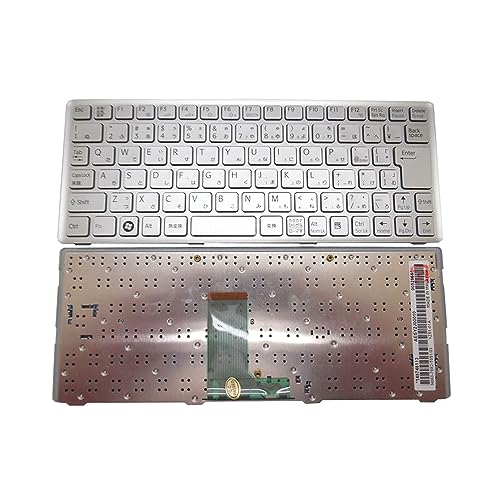 キーボード ノートパソコンキーボード互換 SONY VPCW VPCW119XJ VPCW11AXJ 148748113 AESY2J00010 N860-7882-T051/03 日本語 JP JA シルバー フレーム VPCW119XJ JP