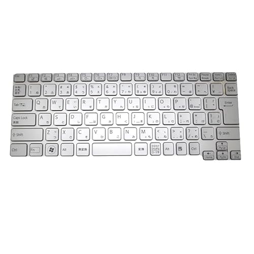 キーボード 日本語 JP JA ノートパソコンキーボード に適合する SONY VPC-SA VPCSA VPCSA2AJ VPCSA3AJ VPCSA4AJ 9Z.N6BBF.10J 045-0001-129-B D114S008619 シルバー バックライト付き 9Z.N6BBF.10J キーボード