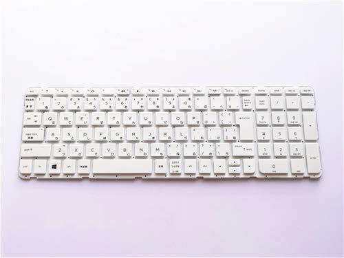 IDVL [IDVL]日本語キーボード For HP Pavilion 15-r200 15-r214TX 15-r221TX 15-r229TU 15-r230TU 15-r231TU 15-r271TU 15-r273TUノートPC用 [フレーム無][白]