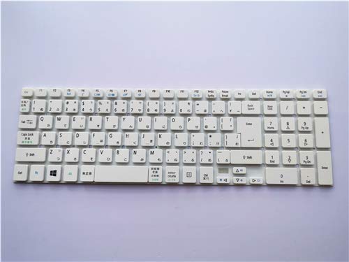IDVL [IDVL]日本語キーボード For Acer Travelmate P255-M P255-MG P255-MP P255-MPG P256-M P273-M P273-MG P276-M P276-MG [白]