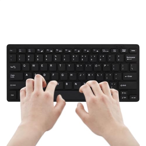 Uonguon Laptop Keyboard, Wired Keypad Low Noise, USB Keypad, Lightweight Ultra-Slim Typing Device, Portable for Men and Women, Compatible with Laptop and Tablet VTCUNE28J6L8TVCALQ