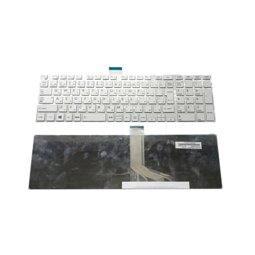 キーボード Japanese JP JA ノートパソコンキーボード に適合する 東芝 Satellite C850 P870 L850 C850D C855 C855D に適合する Dynabook T452 T552 T652 T752 T772 T572 JP 白 JP2 T452 T552