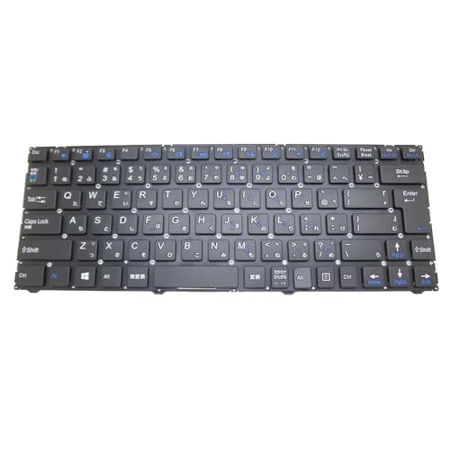 キーボード ノートパソコンのキーボード に適合する マウスコンピューター m-Book E400XN-S5 MB-E400XN-S5 W940PU 日本語 JP JA 黒 フレームなし キーボード E400XN-S5