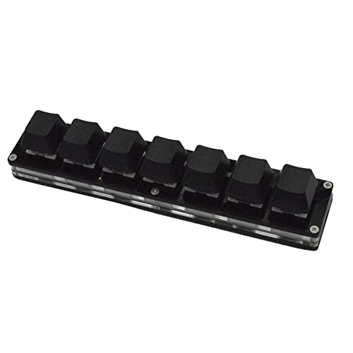 KASVIN 7 キー ブラック キーパッド コピー ペースト カスタマイズされたショートカット キー メカニカル コンビネーション W0Z2 キーボード