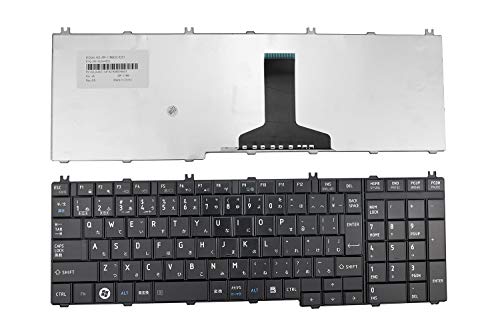 AMO-PC 非光沢 日本語キーボード 兼用する TOSHIBA 東芝 Dynabook Satellite T350、T351、T451、B350、B351シリーズ 修理交換用 T350BK