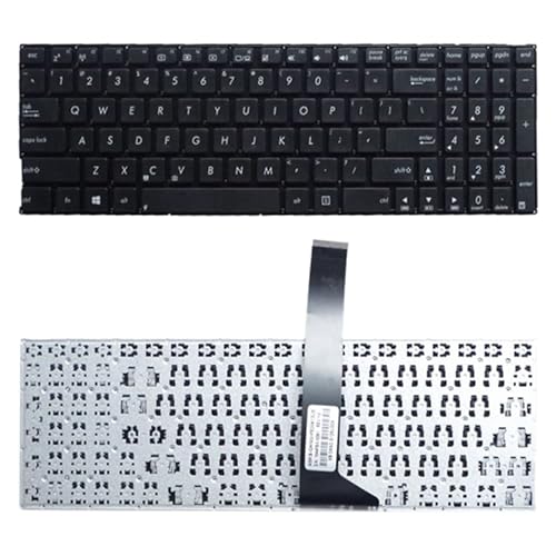 LLSHENG PCノートパソコンパーツ for ASUS X550 X550C X550CA X550CC X550CL X550D X550E X550J X550L X550M（黒）の米国キーボード