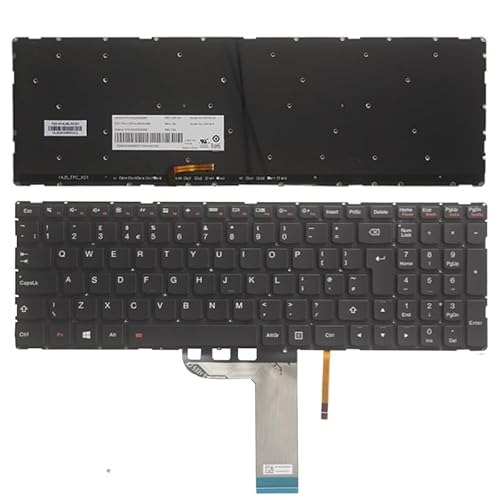 PNDJPRHG キーボードは 500-15 500-15IBD 500-15ISK と互換性ありバックライト付きフレームなし PNDJPRHG333
