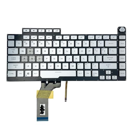 HSSDTECH US青キーボードバックライト付き ASUS 用 Rog Strix G531GT G531GU G531GD G531GW G531GV NC1218-HJP1